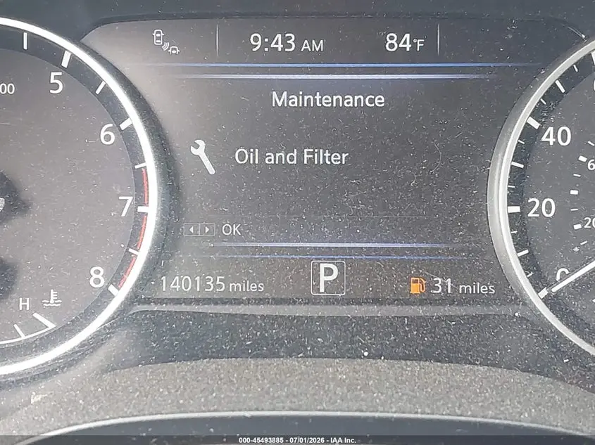 2019 NISSAN MAXIMA 3.5 SV