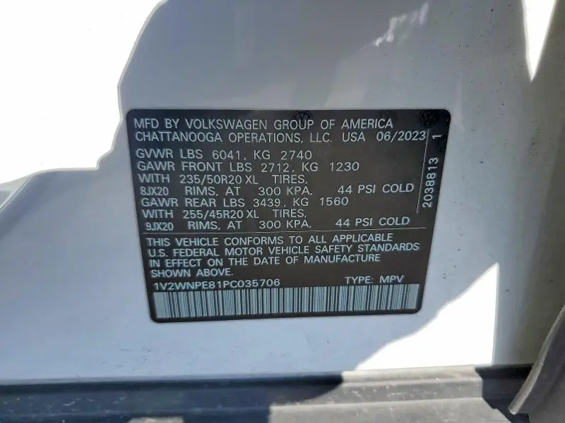 2023 VOLKSWAGEN ID.4 PRO S  