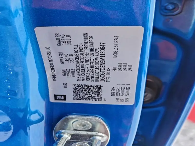 2021 CHEVROLET COLORADO Z71  