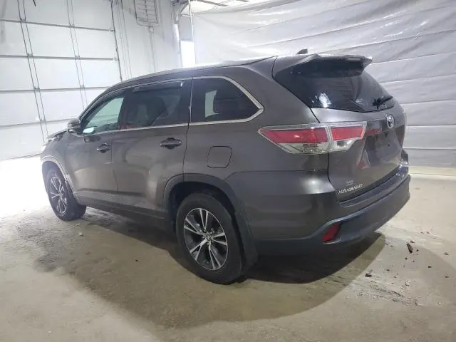 2016 TOYOTA HIGHLANDER XLE  
