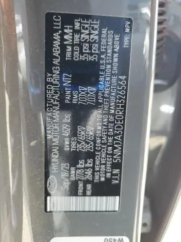 2024 HYUNDAI TUCSON SE  