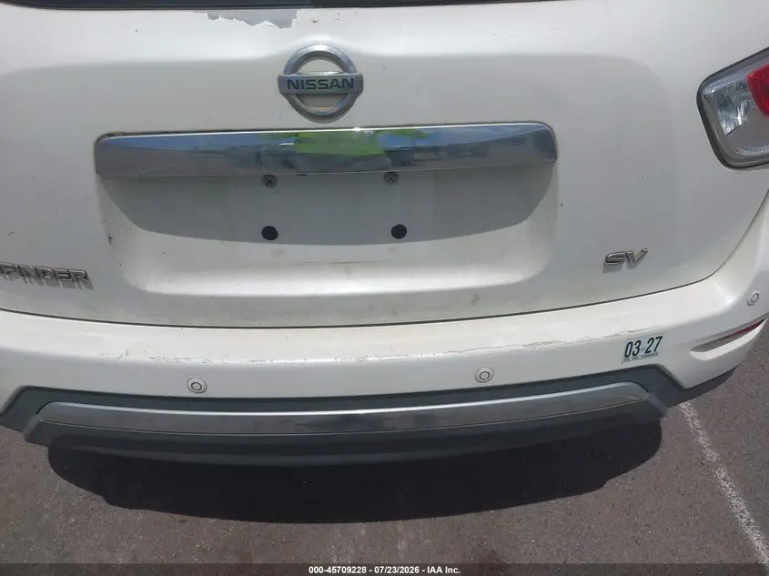 2015 NISSAN PATHFINDER PLATINUM/S/SL/SV