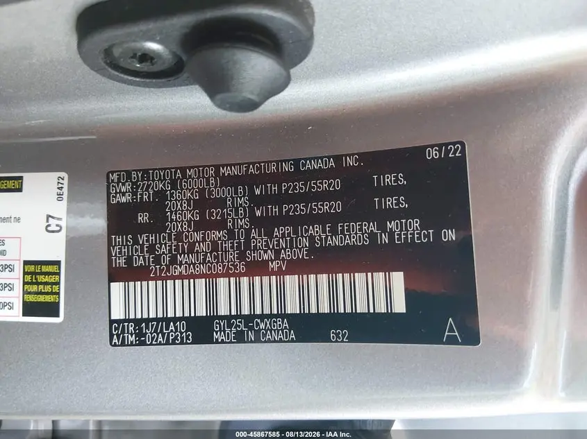 2022 LEXUS RX 450H  