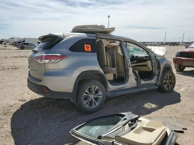 2015 TOYOTA HIGHLANDER XLE  