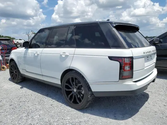 2016 LAND ROVER RANGE ROVER   