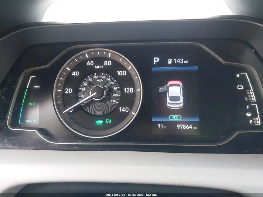 2020 HYUNDAI IONIQ HYBRID BLUE