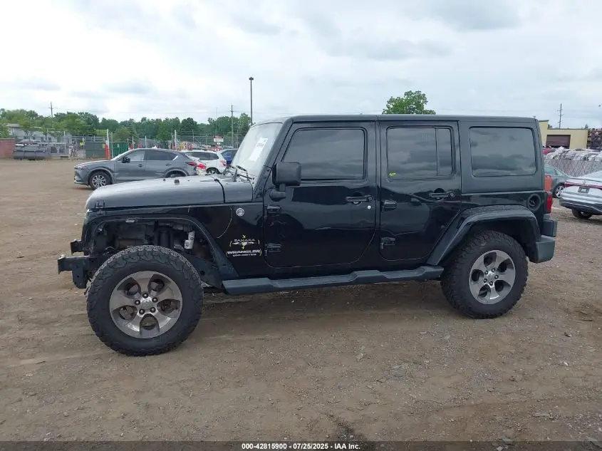 2017 JEEP WRANGLER UNLIMITED SAHARA 4X4
