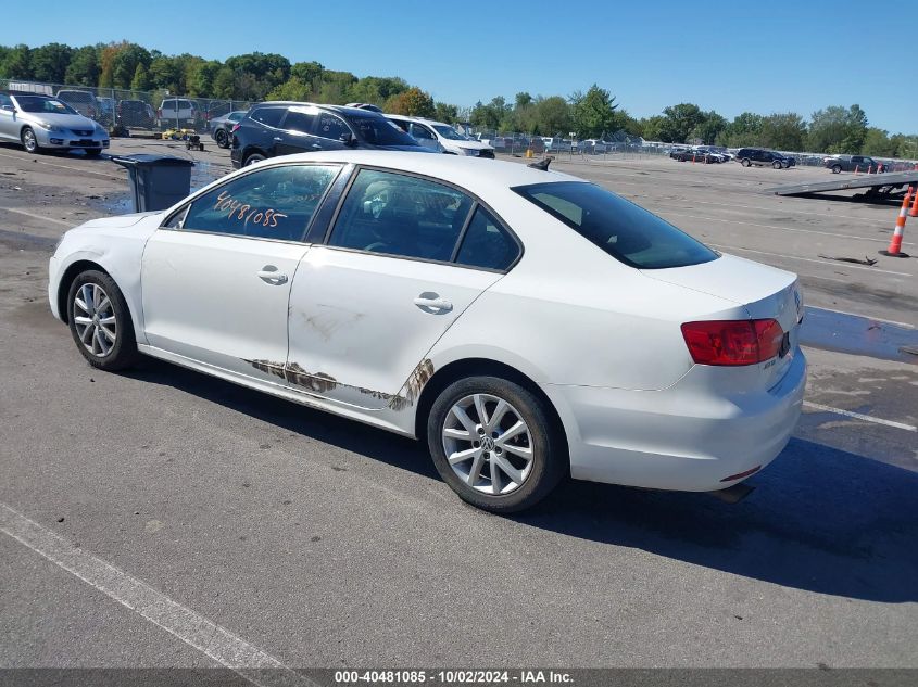 2012 VOLKSWAGEN JETTA 2.5L SE