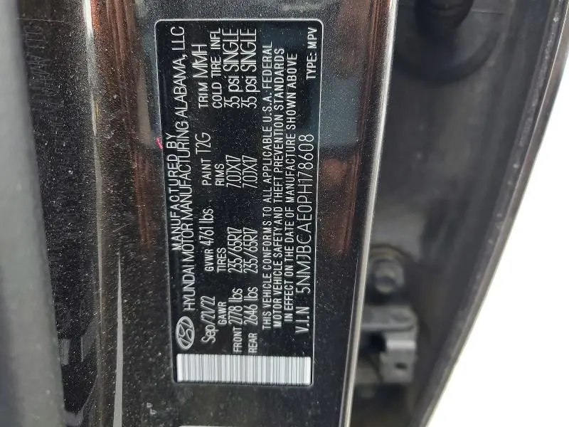2023 HYUNDAI TUCSON SEL  