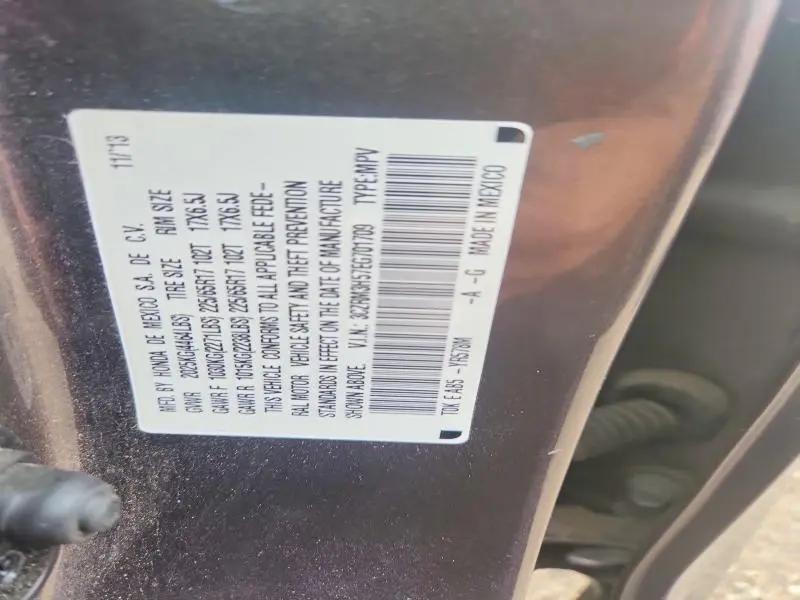 2014 HONDA CR-V EX  
