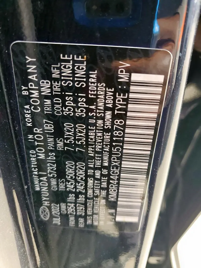 2023 HYUNDAI PALISADE SEL PREMIUM  