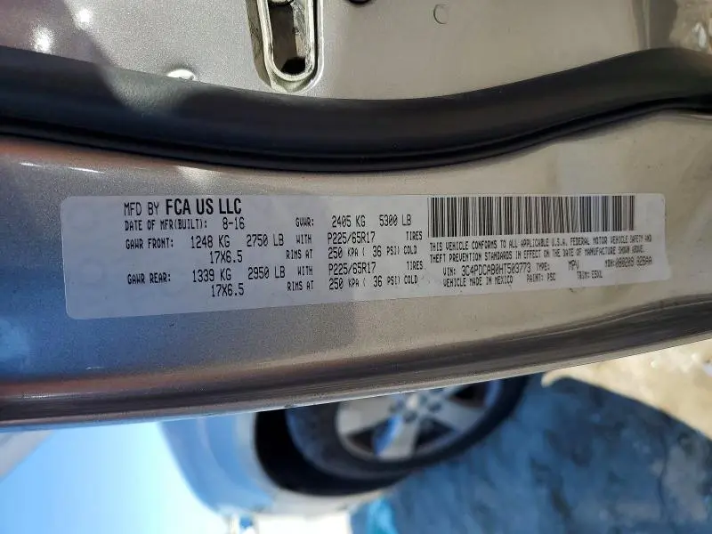 2017 DODGE JOURNEY SE  