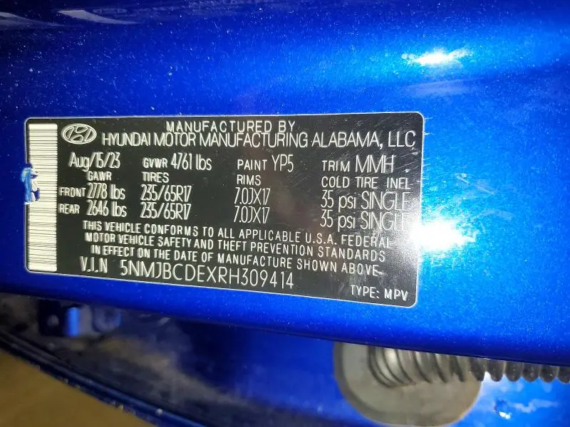 2024 HYUNDAI TUCSON SEL  