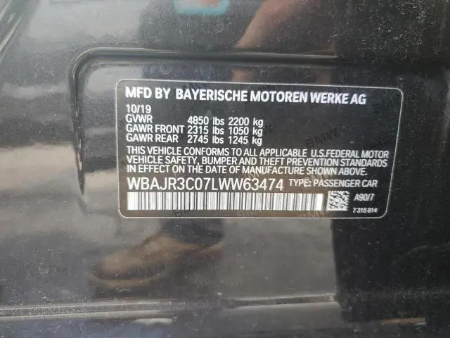 2020 BMW 530 I  