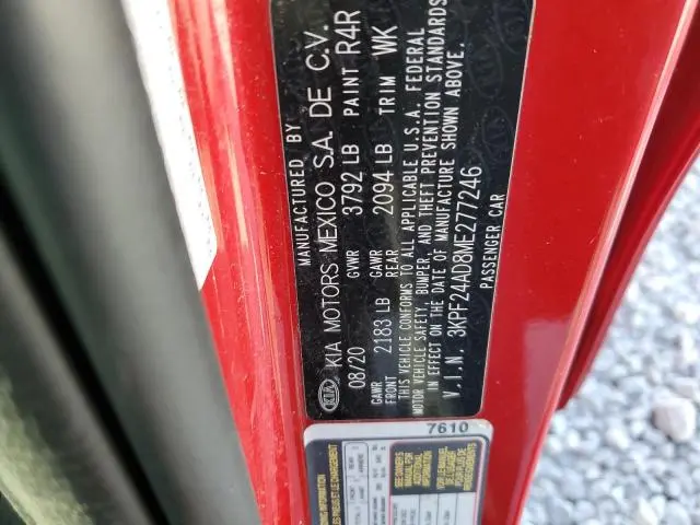 2021 KIA FORTE FE