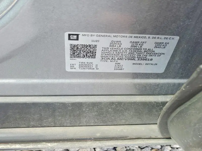 2021 GMC TERRAIN SLE  