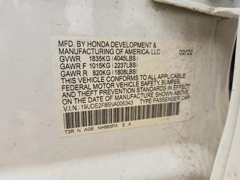 2022 ACURA ILX PREMIUM A-SPEC  