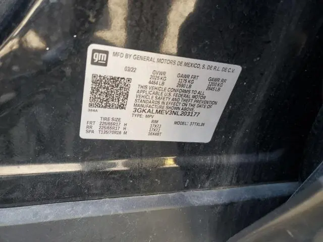 2022 GMC TERRAIN SLE  