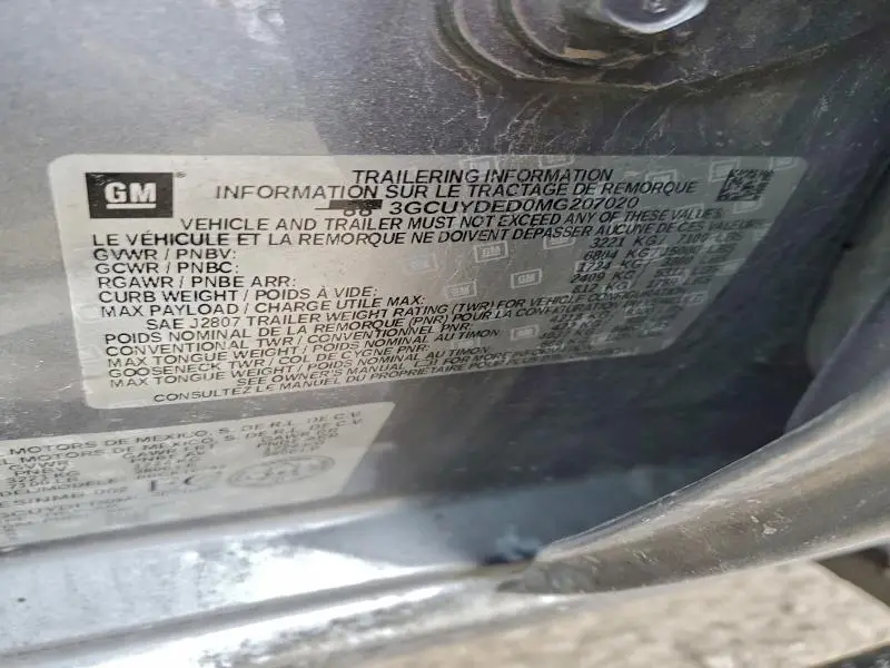 2021 CHEVROLET SILVERADO K1500 LT  