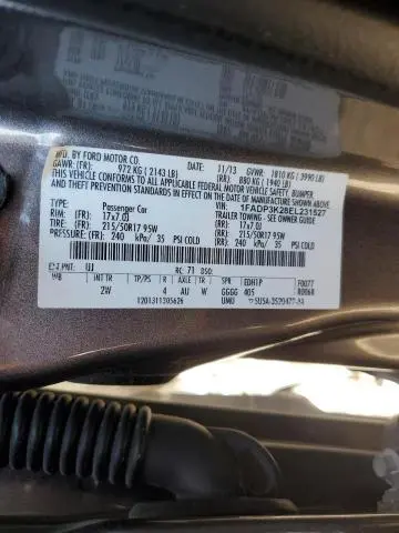 2014 FORD FOCUS SE  