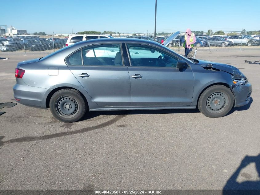 2016 VOLKSWAGEN JETTA 1.4T S