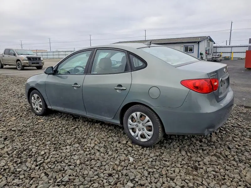 2010 HYUNDAI ELANTRA BLUE  