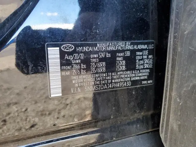 2023 HYUNDAI SANTA FE SEL