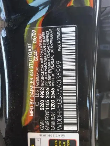 2010 MERCEDES-BENZ E 350  