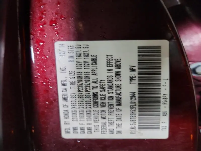 2015 ACURA RDX TECHNOLOGY  