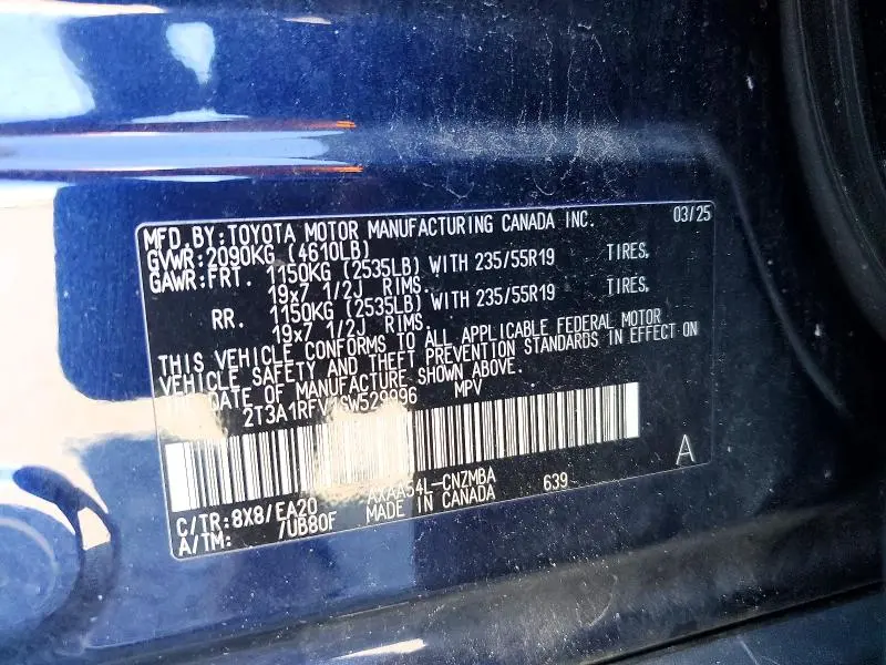 2025 TOYOTA RAV4 XLE PREMIUM  