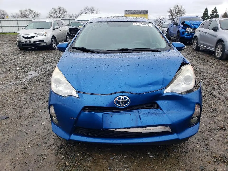 2012 TOYOTA PRIUS C FOUR  