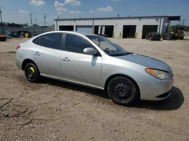 2010 HYUNDAI ELANTRA BLUE  