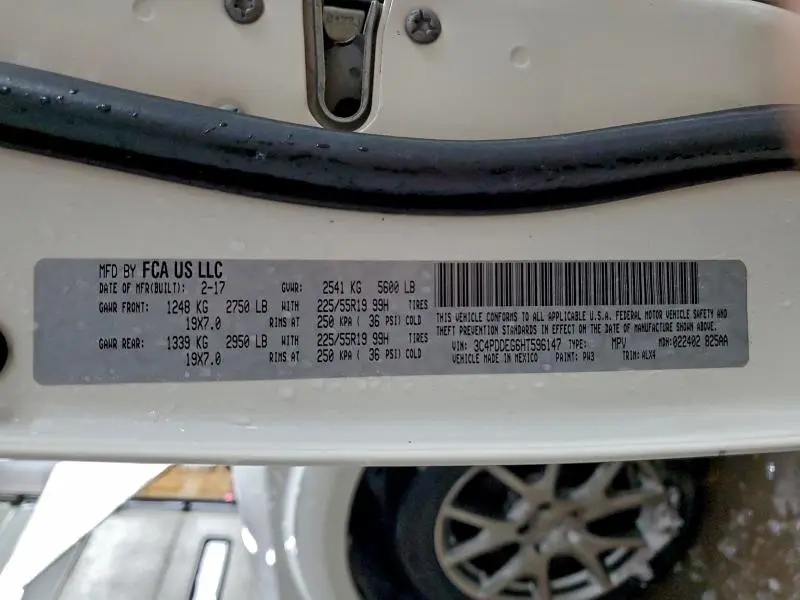 2017 DODGE JOURNEY GT  