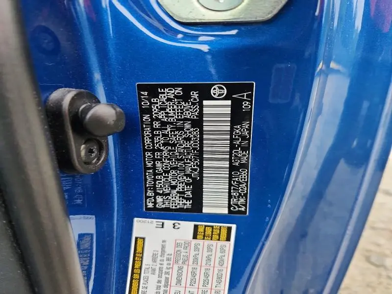 2015 SCION TC BASE  