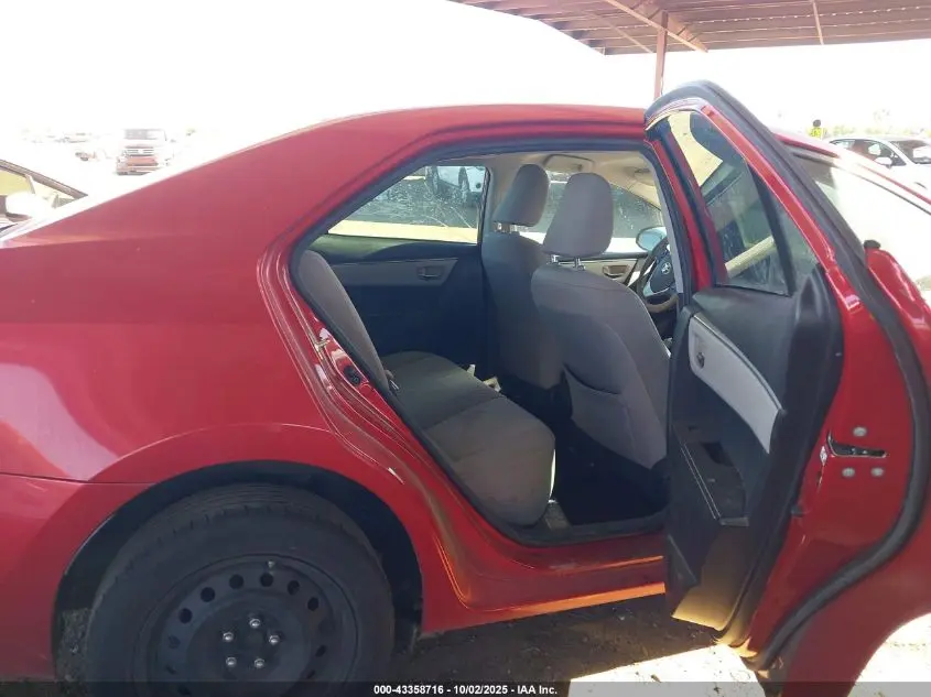 2016 TOYOTA COROLLA LE