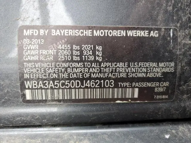 2013 BMW 328 I  