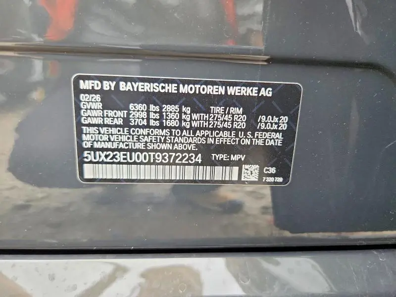 2026 BMW X5 XDRIVE40I  