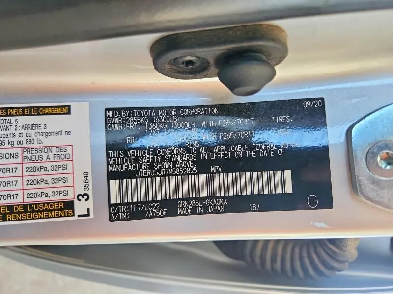 2021 TOYOTA 4RUNNER TRD OFF-ROAD PREMIUM  