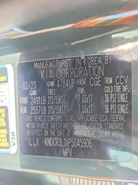 2023 KIA NIRO WIND  
