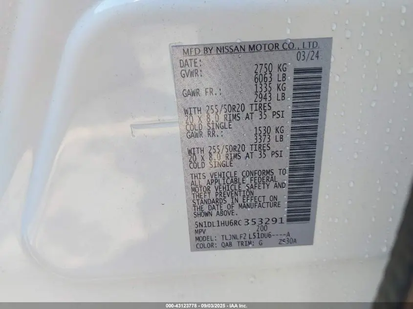 2024 INFINITI QX60 AUTOGRAPH AWD