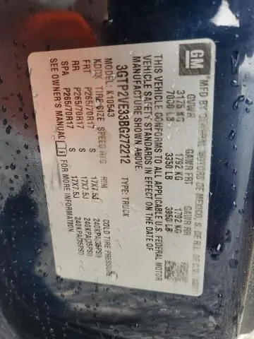 2011 GMC SIERRA K1500 SLE  