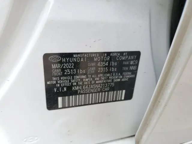2022 HYUNDAI SONATA SEL  