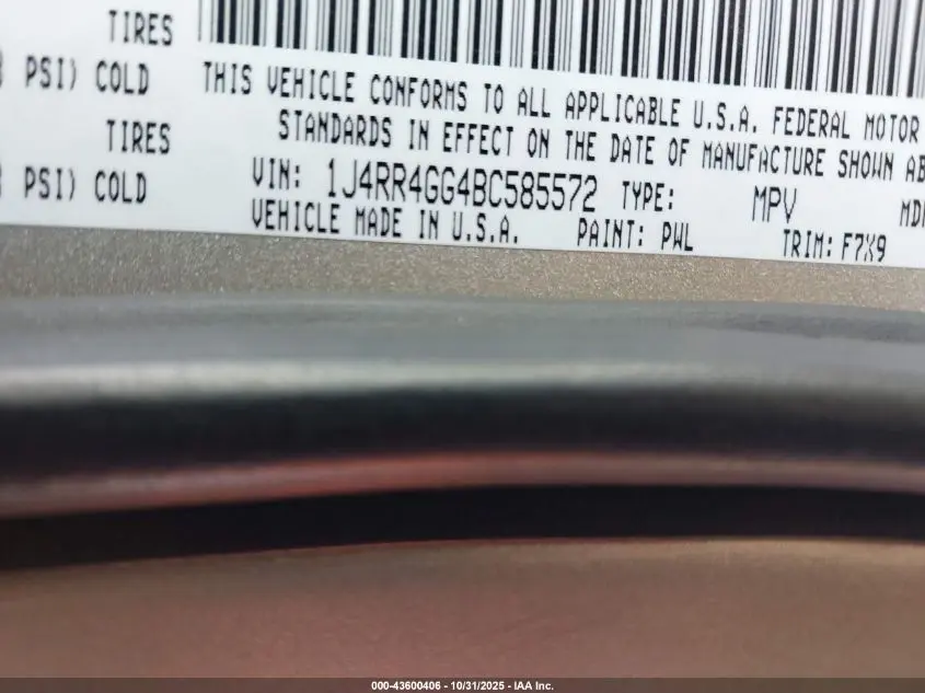 2011 JEEP GRAND CHEROKEE LAREDO