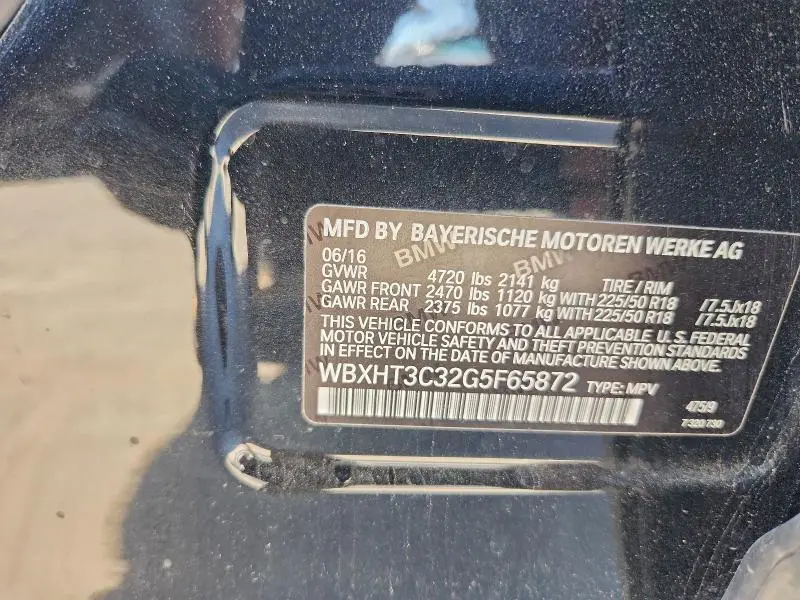 2016 BMW X1 XDRIVE28I  