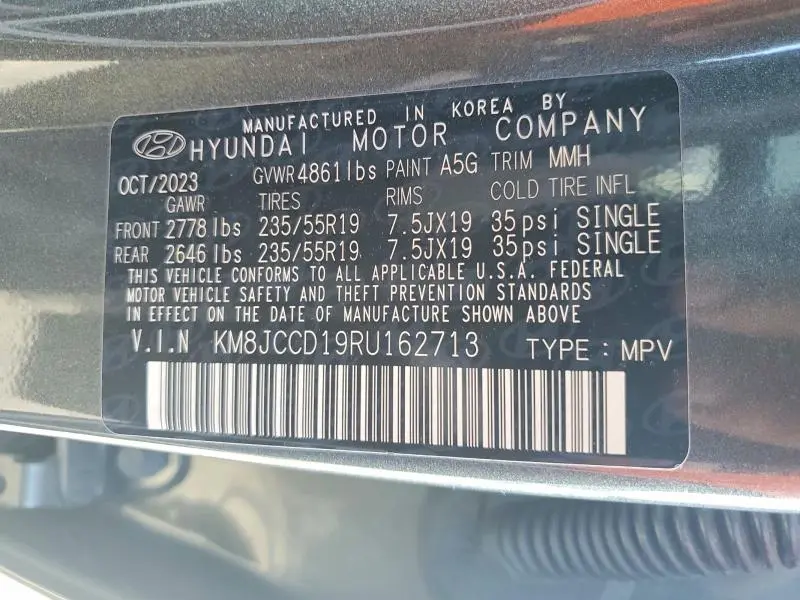 2024 HYUNDAI TUCSON SEL CONVENIENCE  