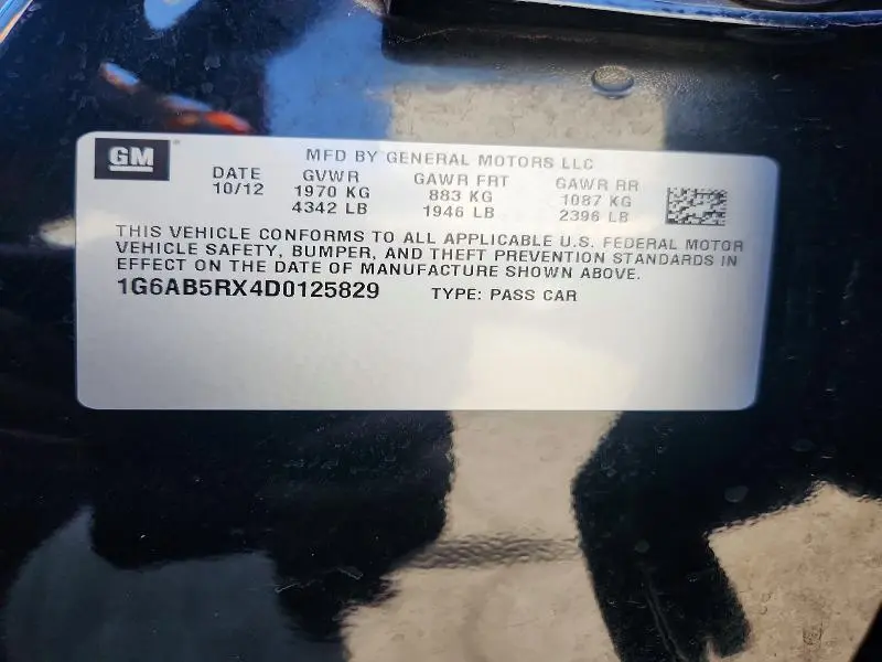 2013 CADILLAC ATS LUXURY  