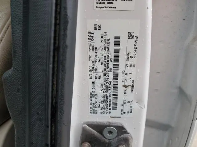 2013 FORD ESCAPE SEL  