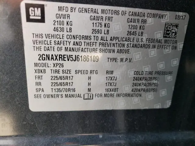 2018 CHEVROLET EQUINOX LS  