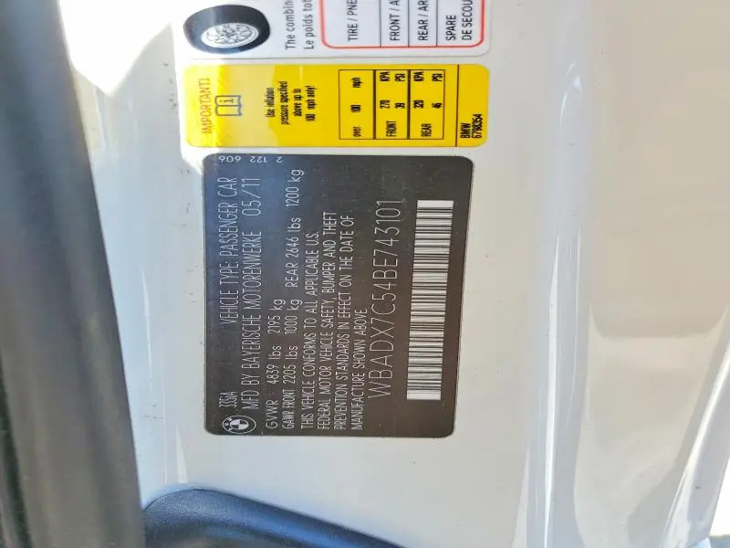 2011 BMW 335 I  