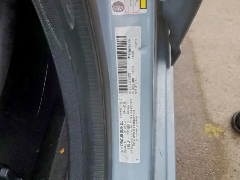 2012 CHRYSLER 200 LIMITED  